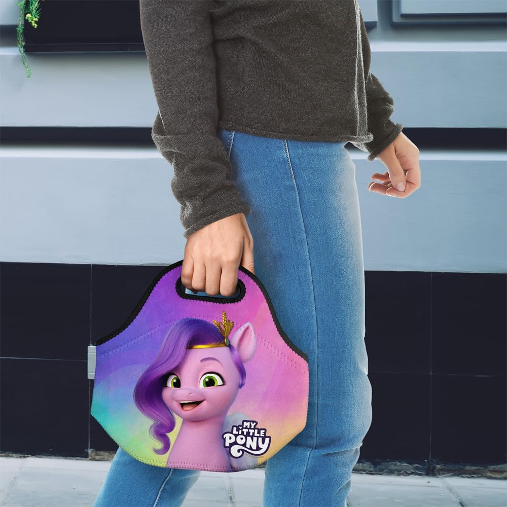 MLP: MYM Princess Pipp Pedals Rainbow Soft Neoprene Lunch Bag 2