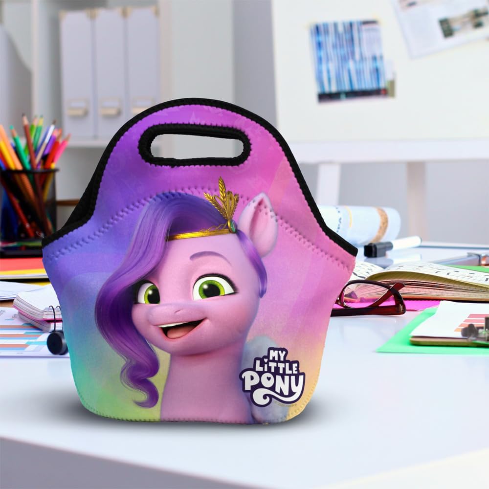 MLP: MYM Princess Pipp Pedals Rainbow Soft Neoprene Lunch Bag 3