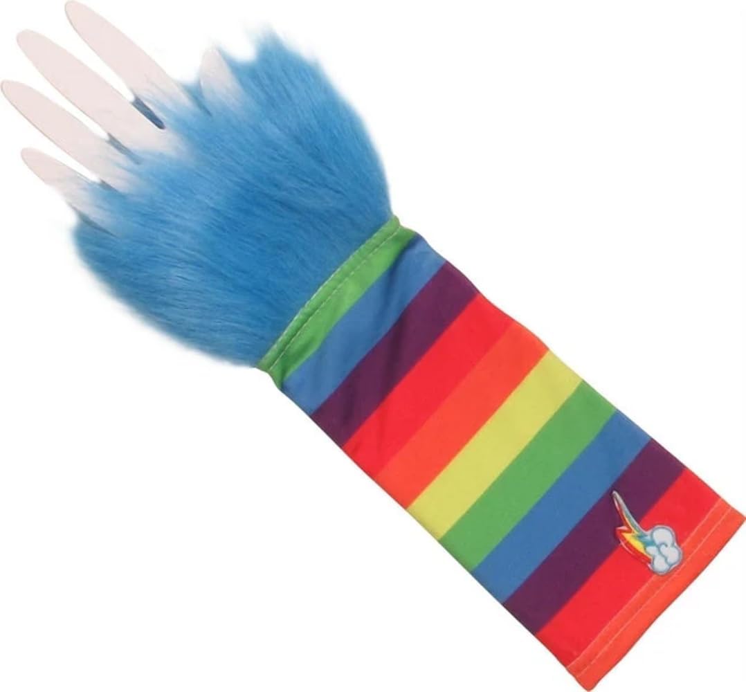 MLP Rainbow Dash Costume Glovettes