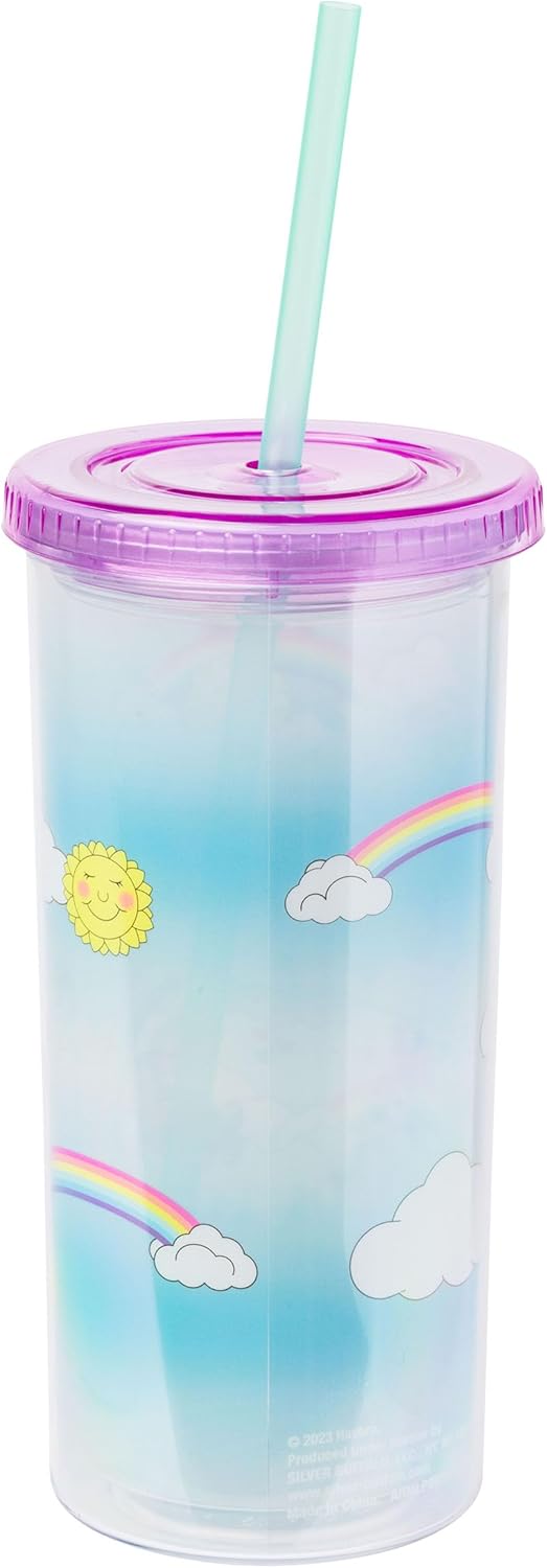 MLP Retro Magical Castle Pattern Plastic Cold Cup 2