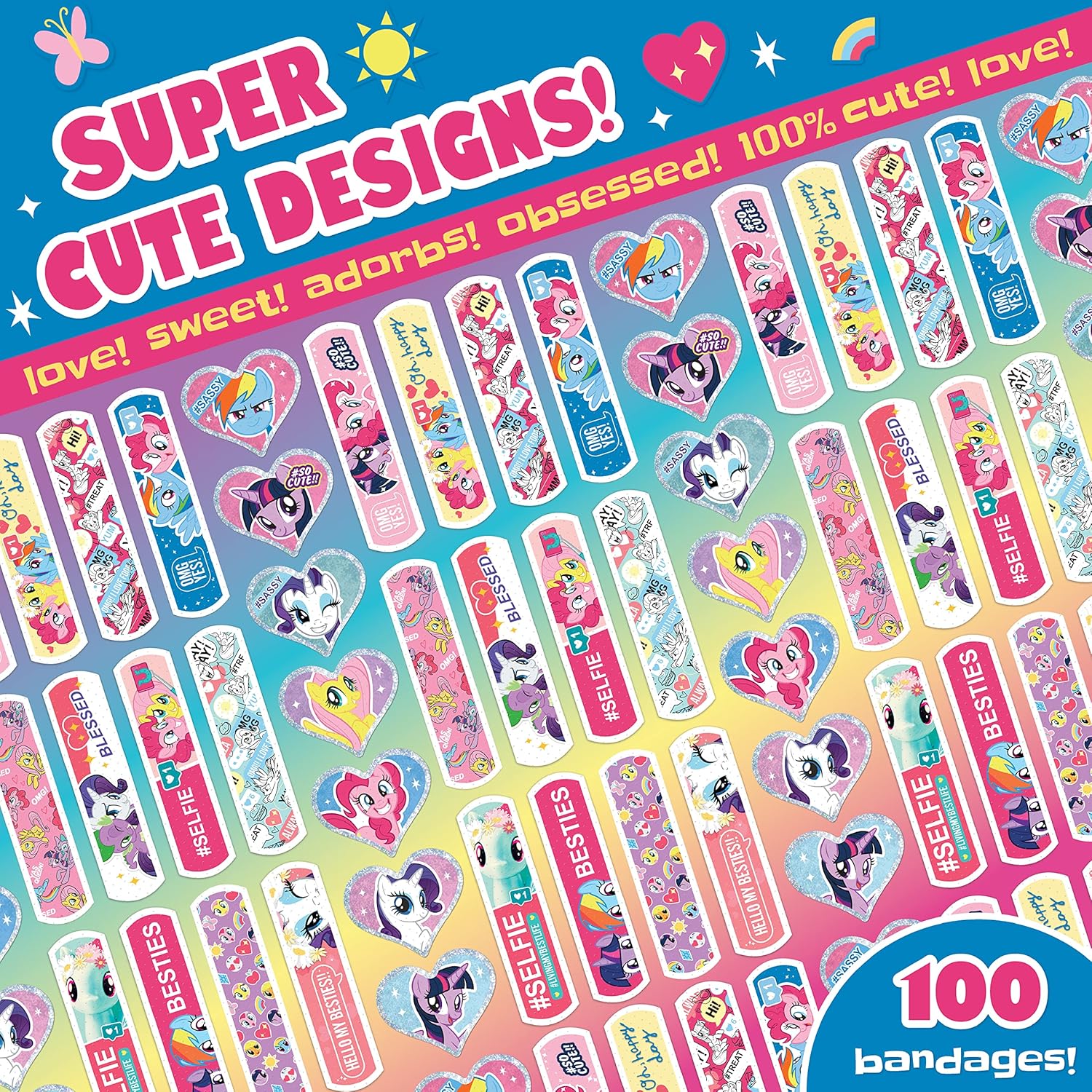 MLP Glitter Bandages Set 2