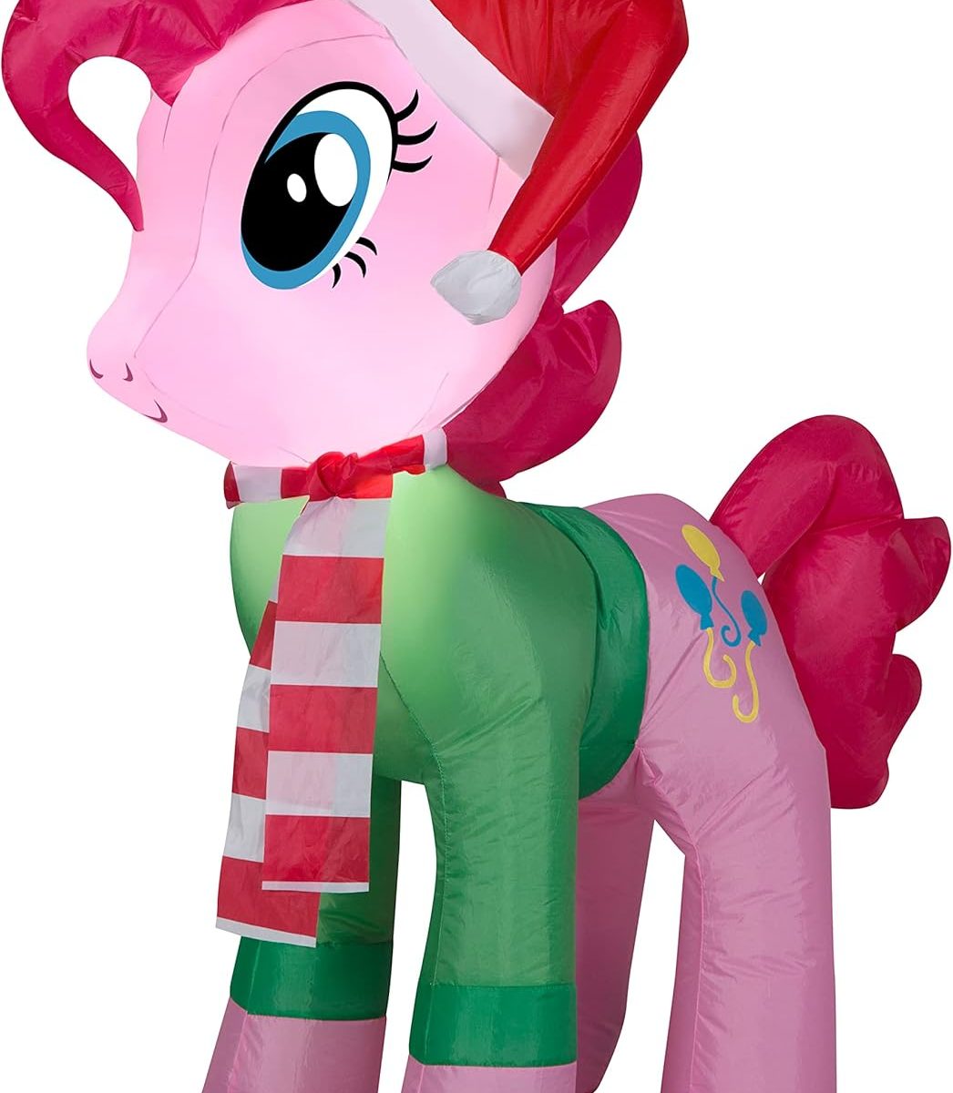 MLP Pinkie Pie Christmas Character Airblown Inflatable 1