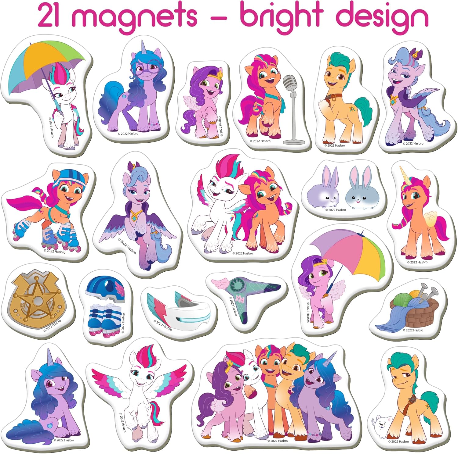 MLP: MYM Character Fridge Magnets Set 2