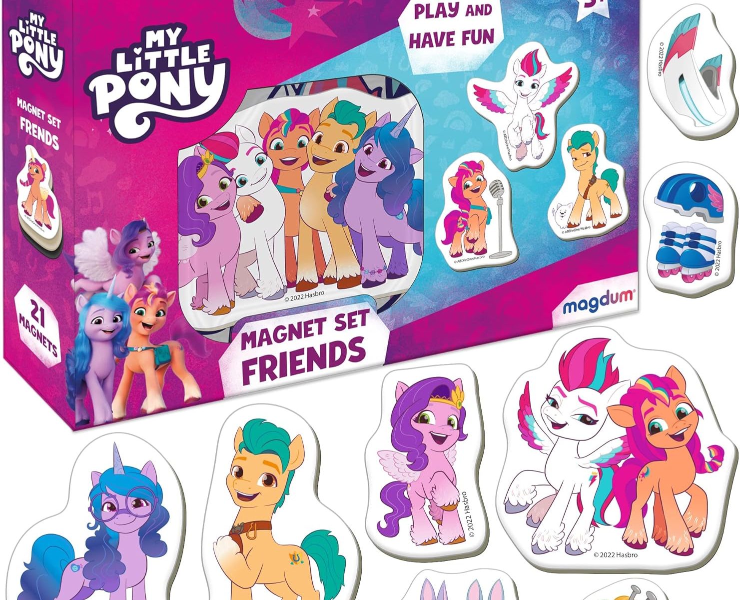 MLP: MYM Character Fridge Magnets Set 1