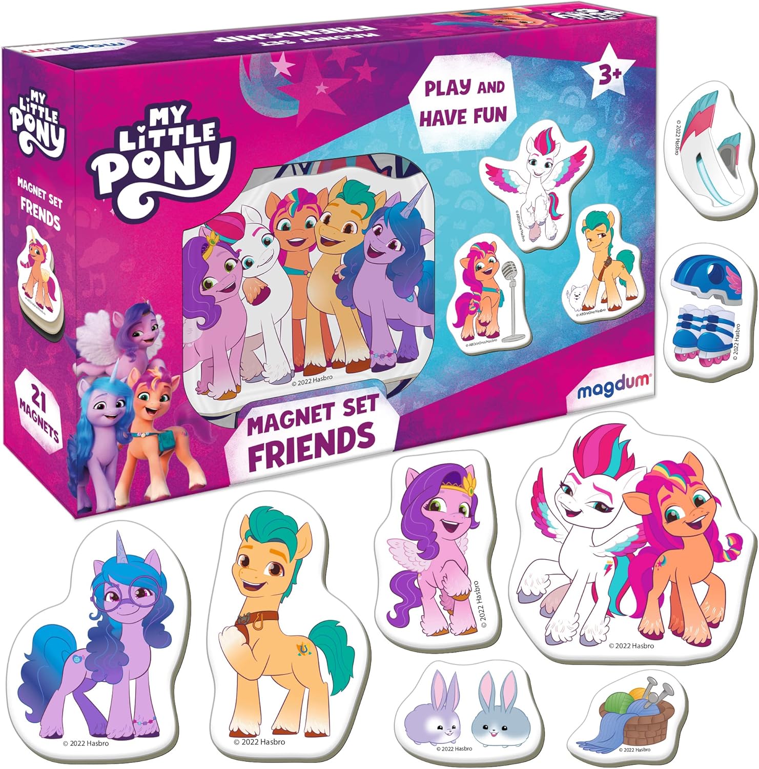 MLP: MYM Character Fridge Magnets Set 1