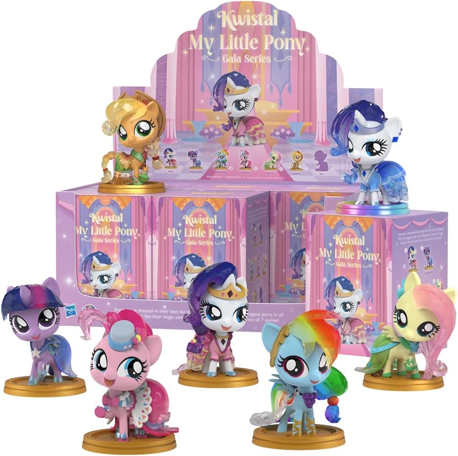 MLP Kwistal Series 3 Gala Edition Figurines Set 1