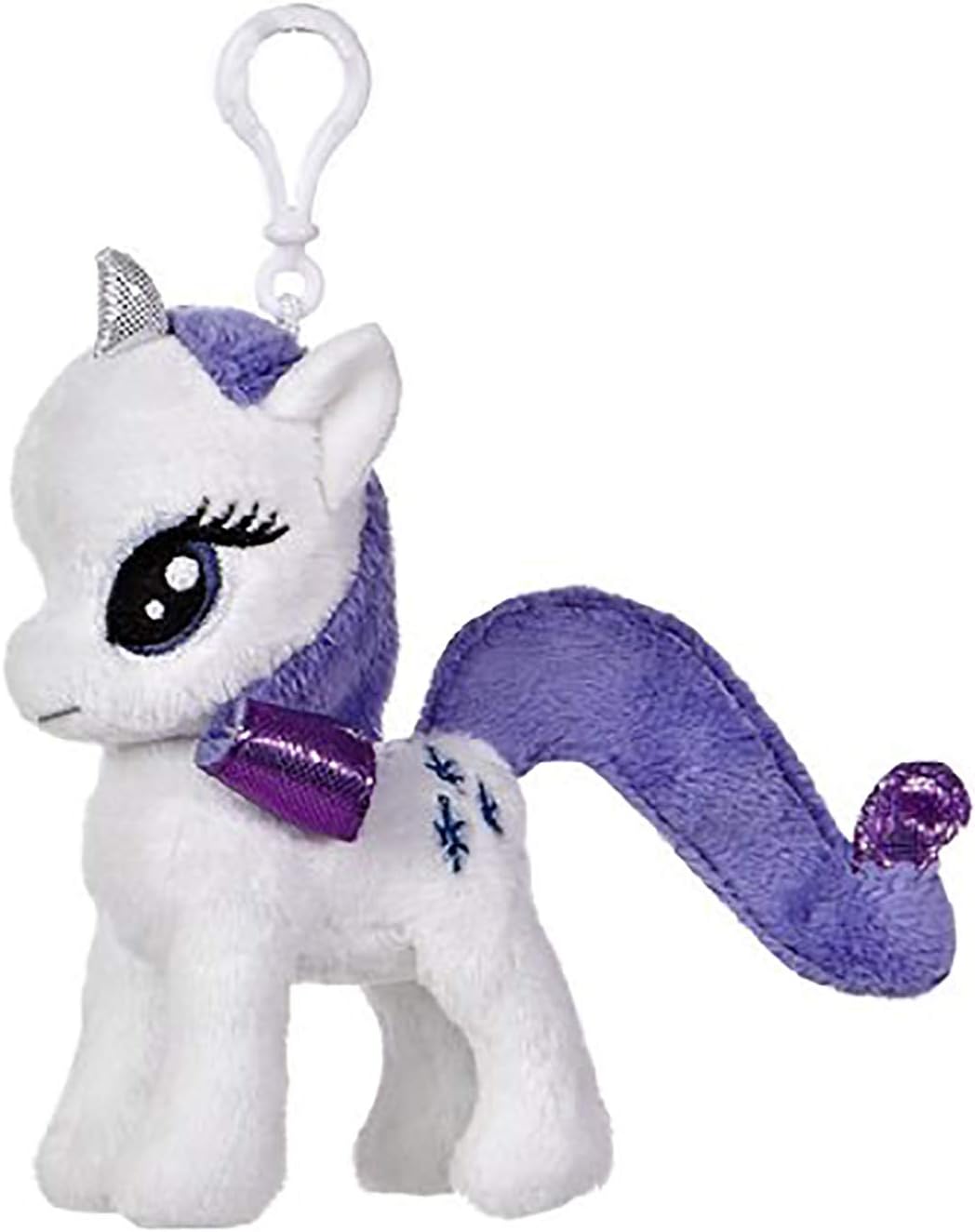 MLP Rarity Clip-On Pony Character Plush Toy 1