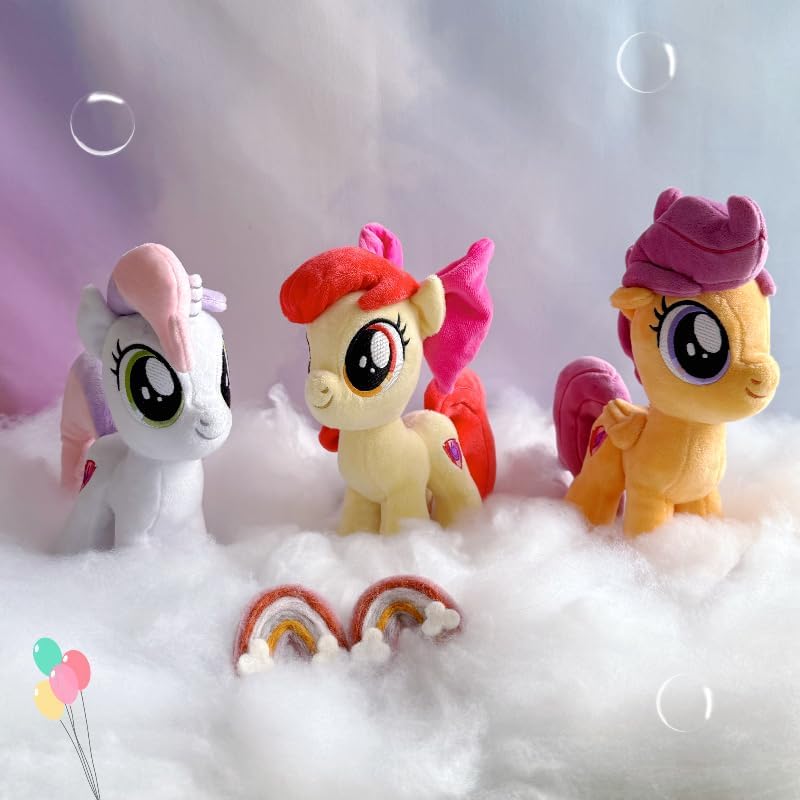 MLP Cutie Mark Crusaders Soft and Cuddly Collectible Plush Toy 3-Pack Bundle 2