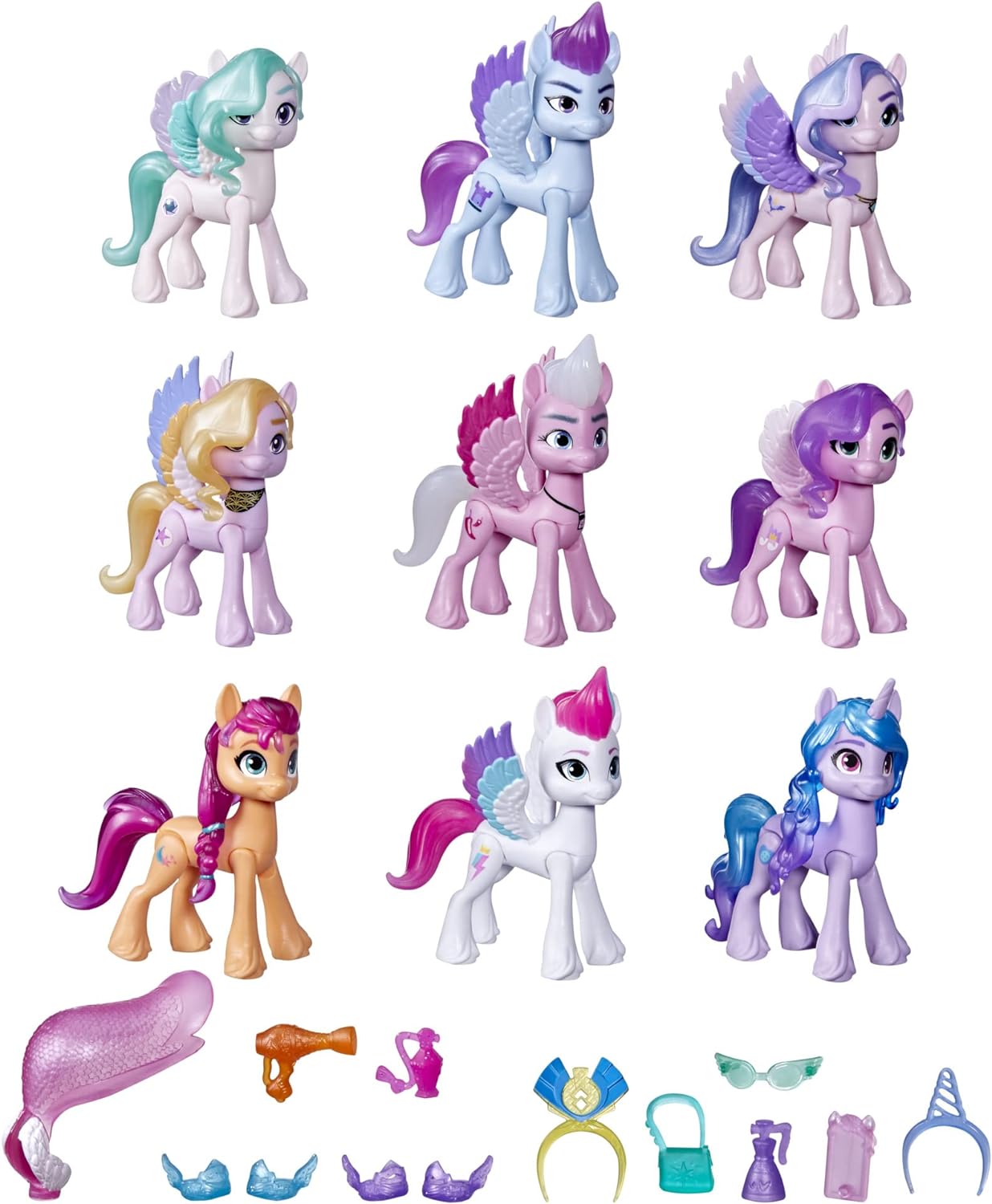 MLP: ANG Movie Royal Gala Collection Figure 9-Pack 3