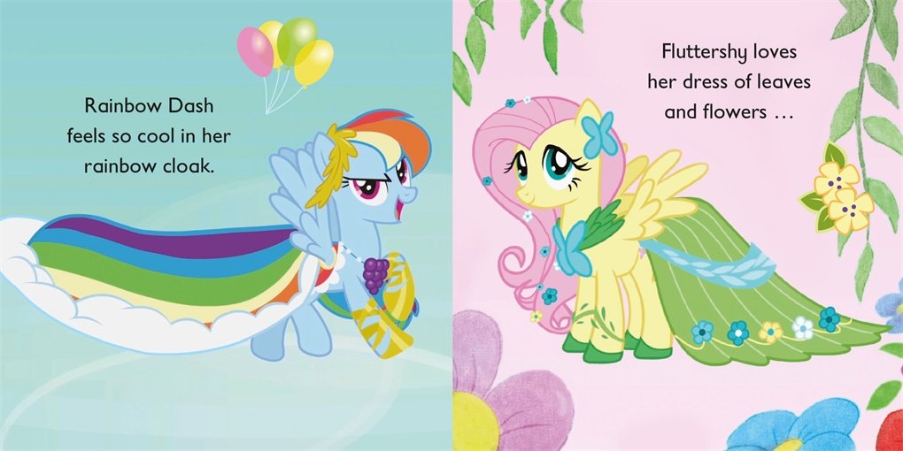 MLP Rarity and the Fashion Show Board Book 3