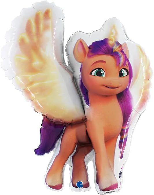 MLP: MYM Sunny Starscout Alicorn Shaped 29 Inch Foil Balloon