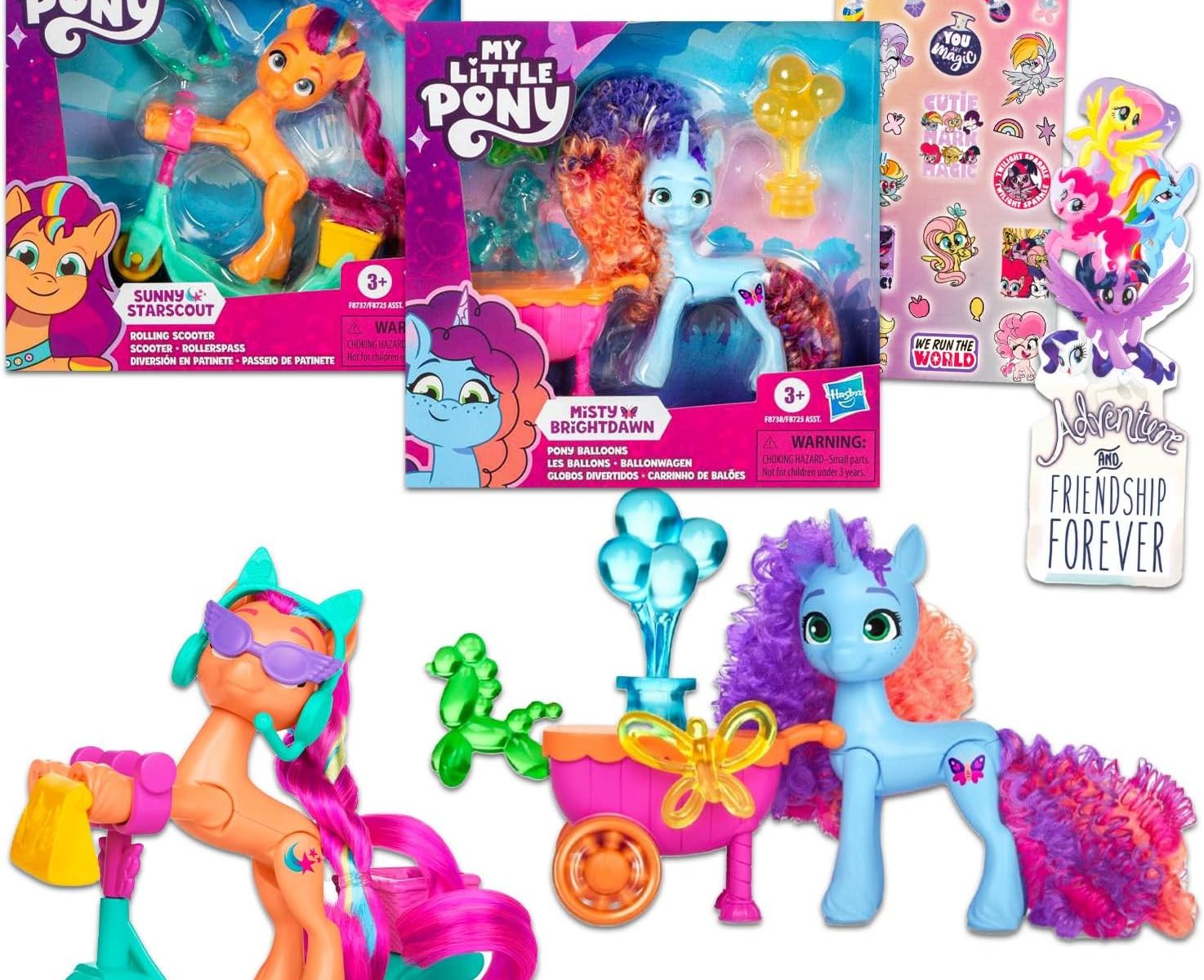 MLP: TYT Misty Brightdawn and Sunny Starscout Figure 2-Pack Bundle 1