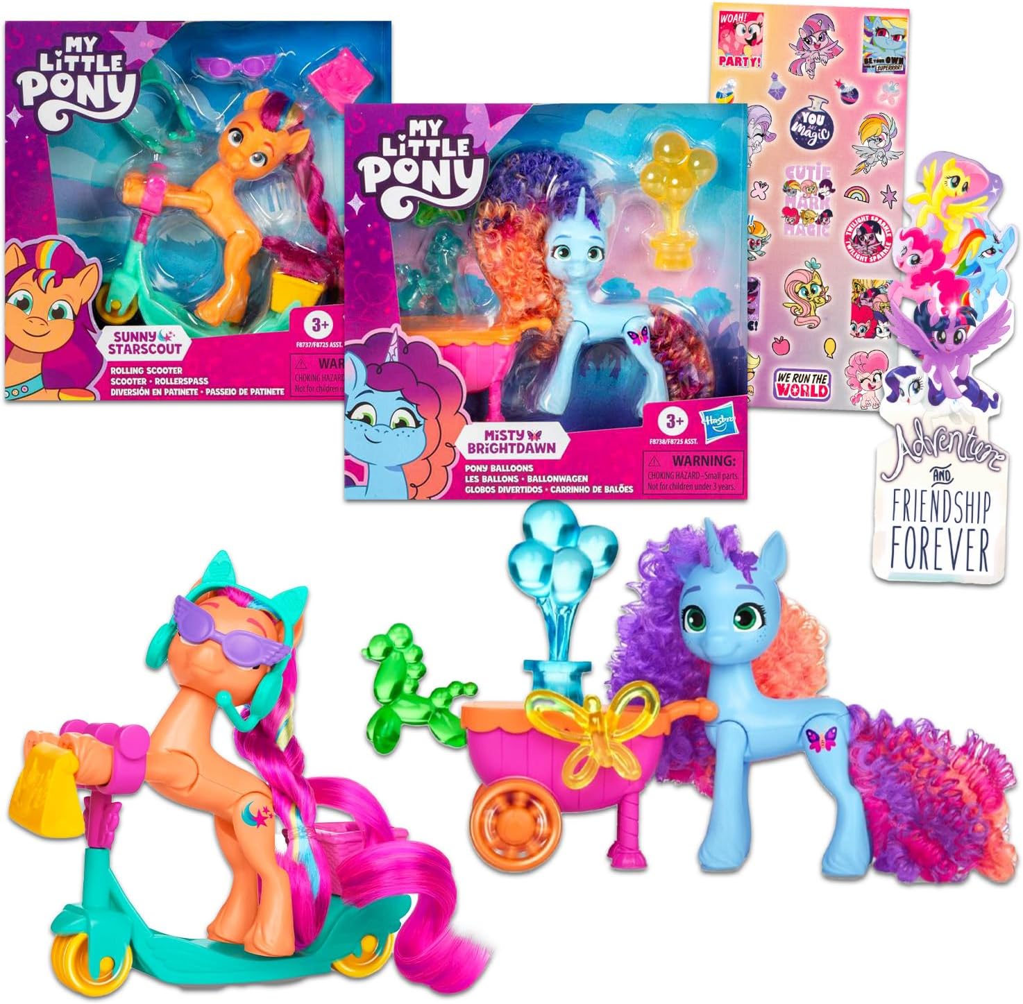 MLP: TYT Misty Brightdawn and Sunny Starscout Figure 2-Pack Bundle 1