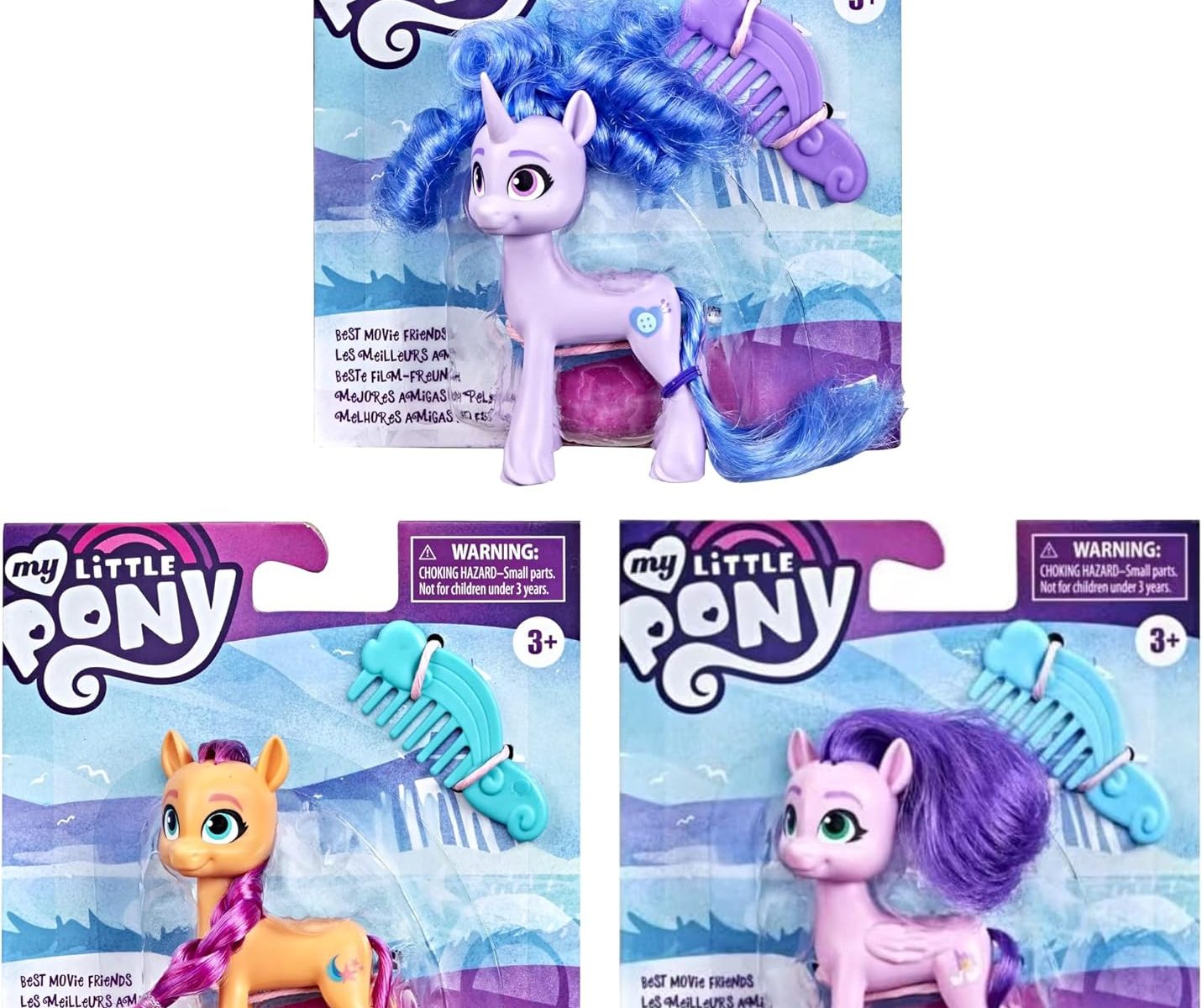 MLP: MYM Posable Articulated Figure 3-Pack 1