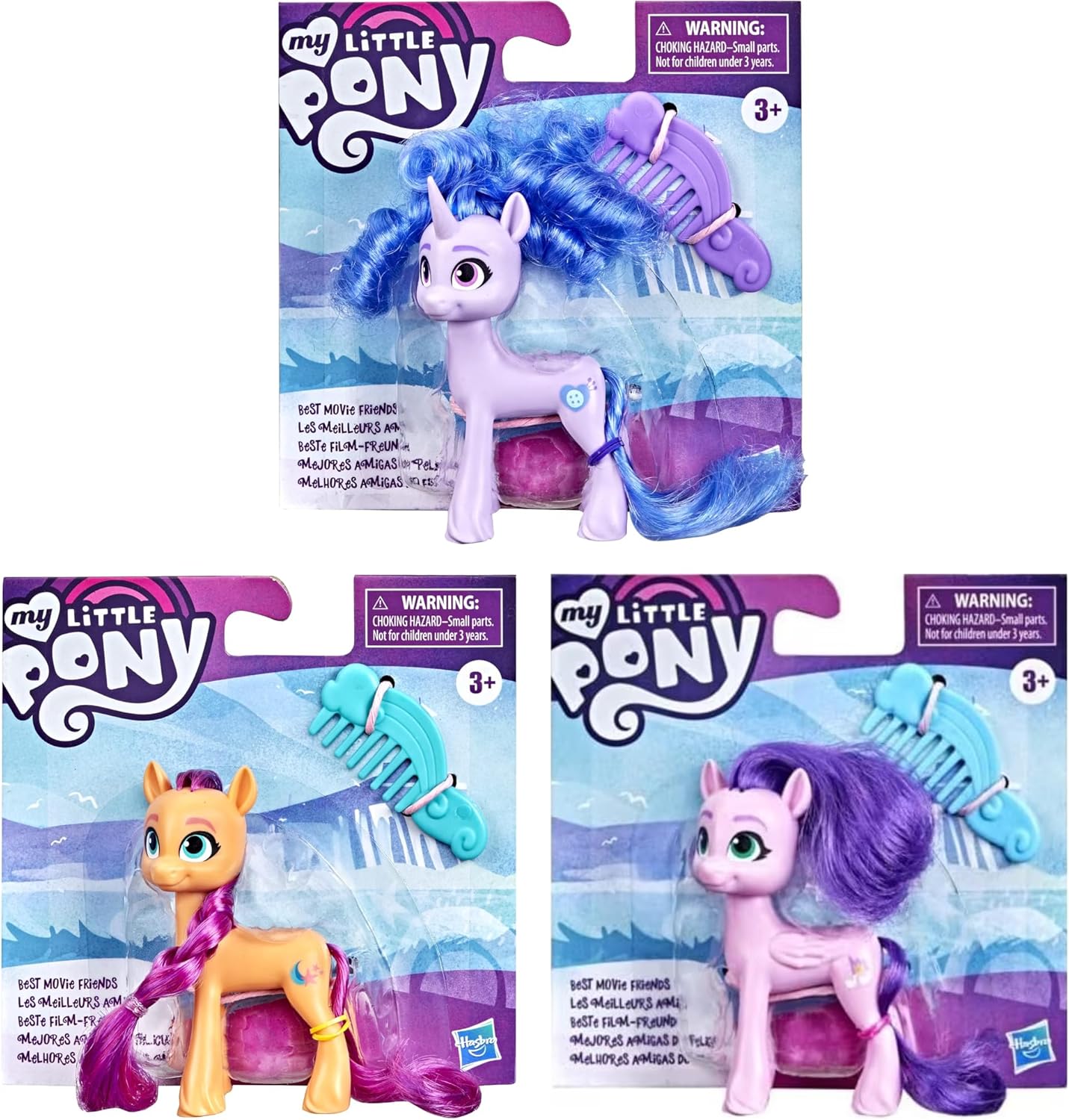 MLP: MYM Posable Articulated Figure 3-Pack 1
