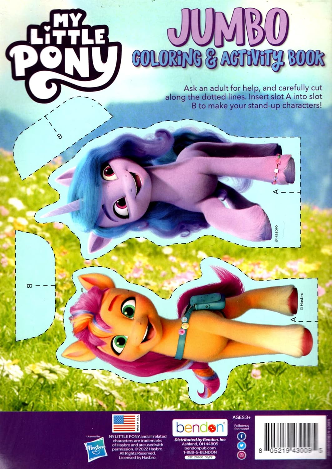 MLP: MYM Jumbo Coloring & Activity v7 Book 2