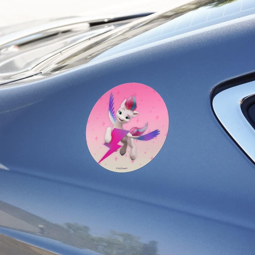 MLP: MYM Zipp Storm Automotive Car Window Locker Circle Bumper Sticker 3