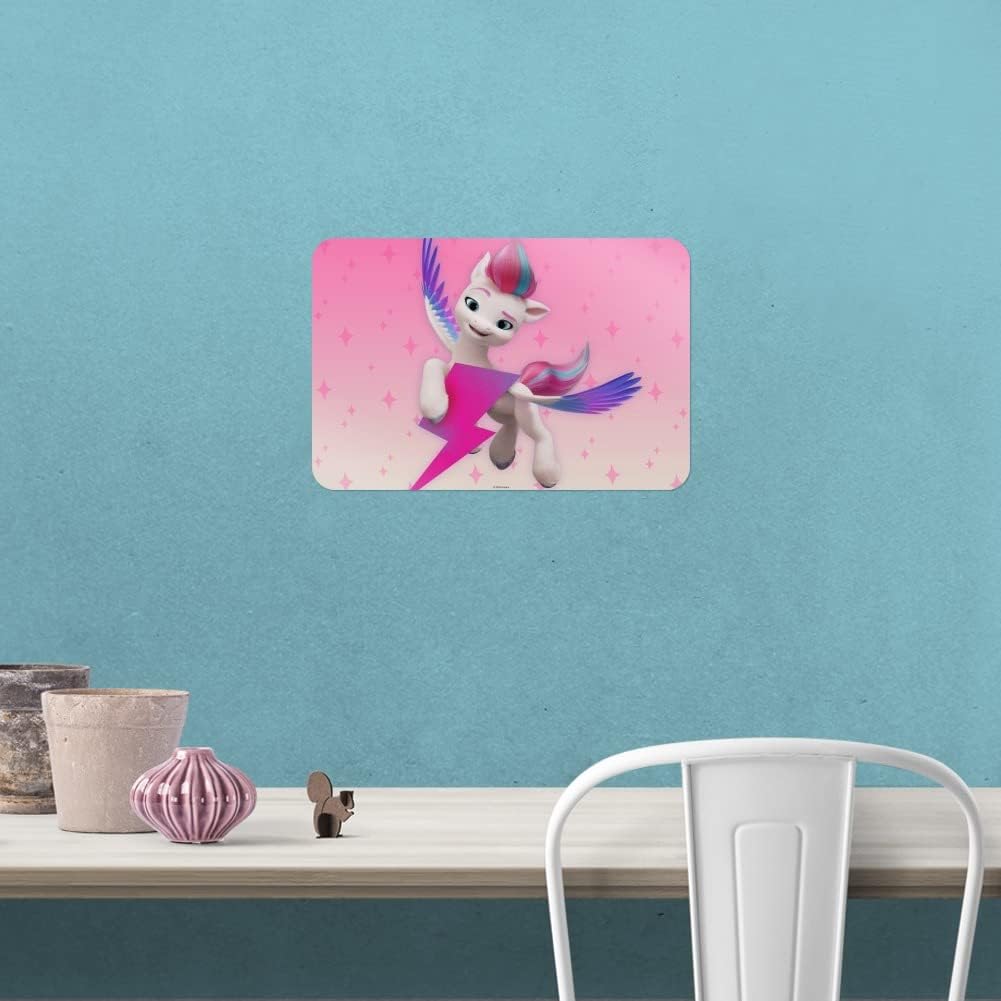 MLP: MYM Zipp Storm Office Sign Square Window Sticker 2