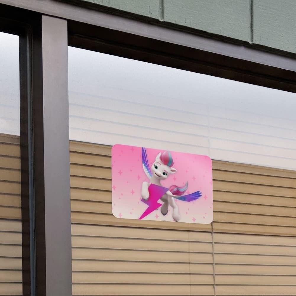 MLP: MYM Zipp Storm Office Sign Square Window Sticker 3