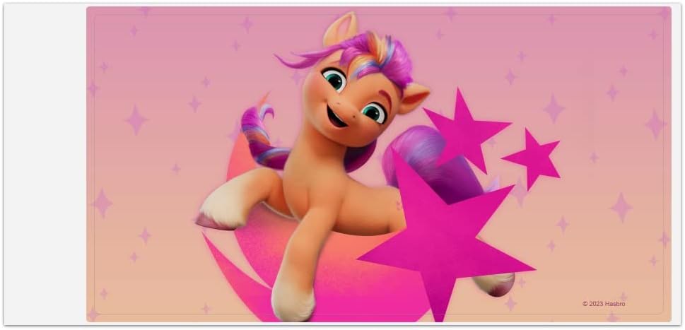 MLP: MYM Sunny Starscout Automotive Car Window Locker Bumper Sticker 1