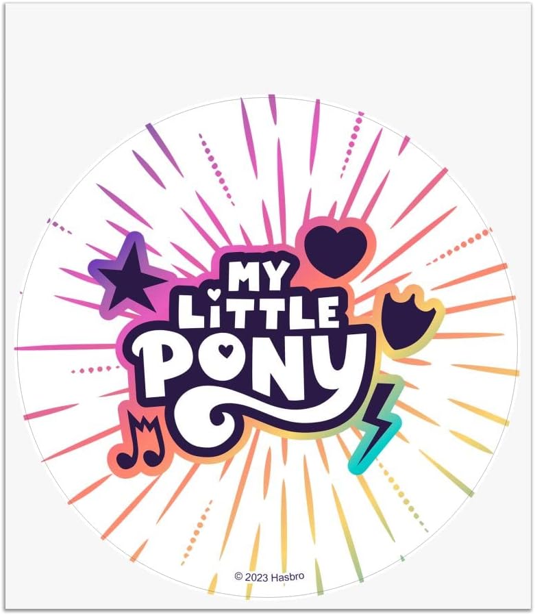 MLP: MYM Logo Automotive Car Window Locker Circle Bumper Sticker 1