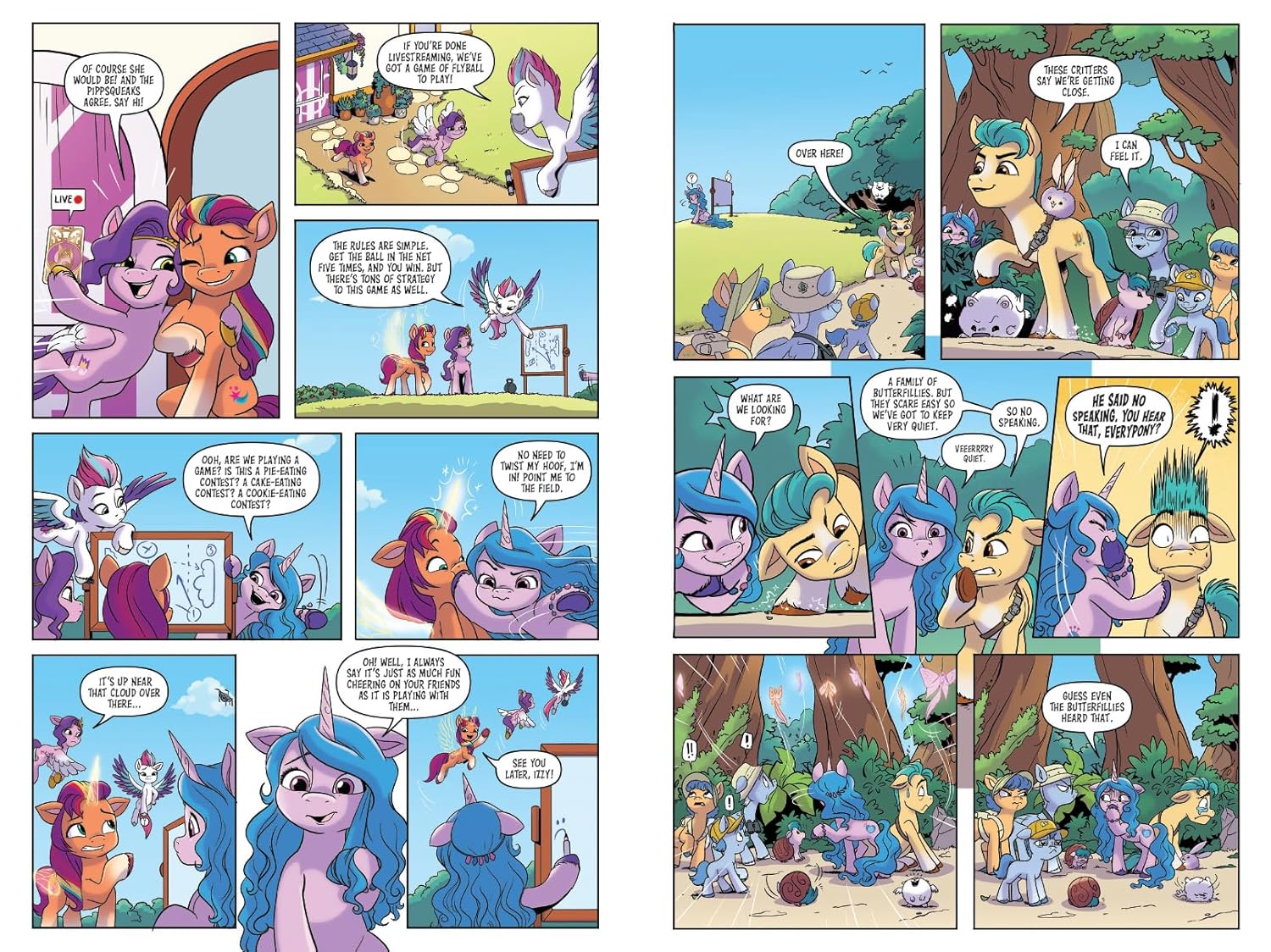 MLP: ANG The Mane 5 Omnibus Comic Book 3