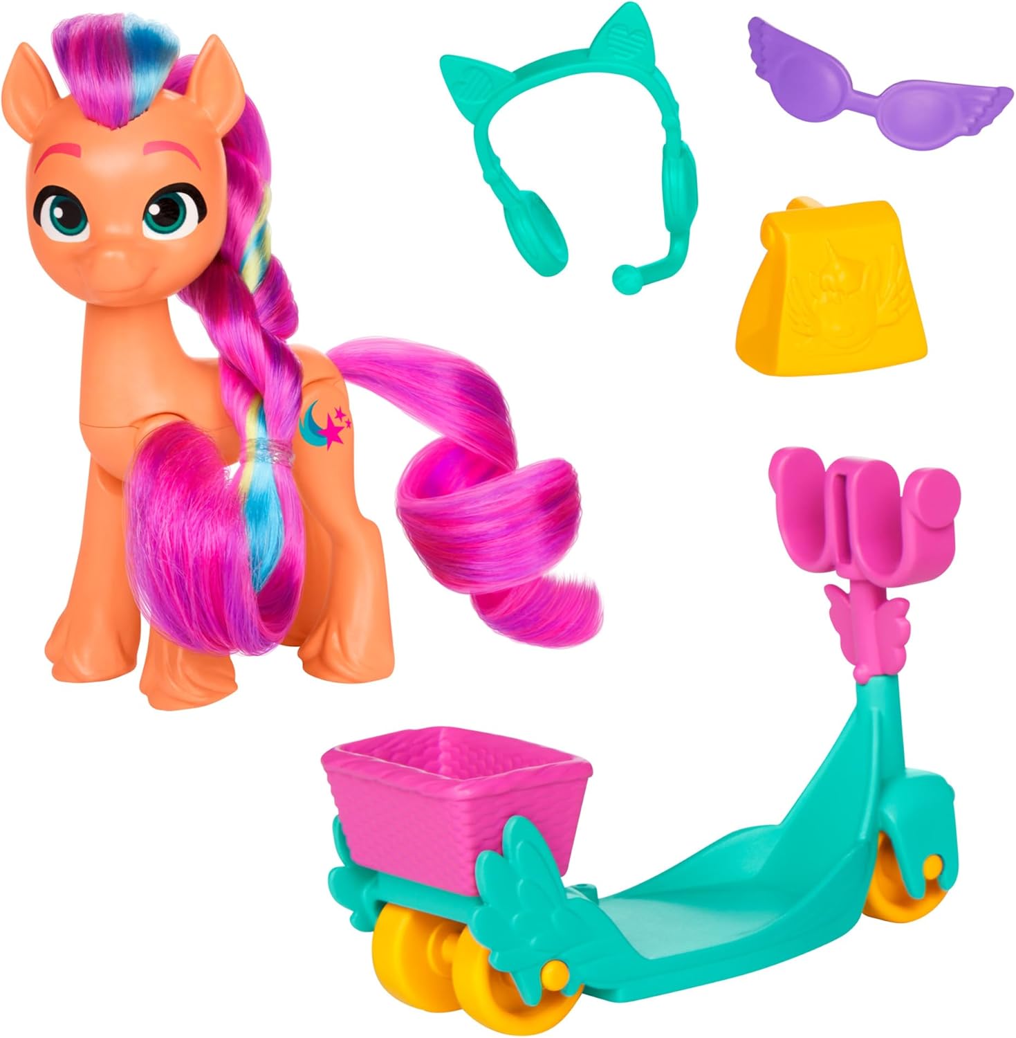 MLP: TYT Sunny Starscout Rolling Scooter Figure Set 2