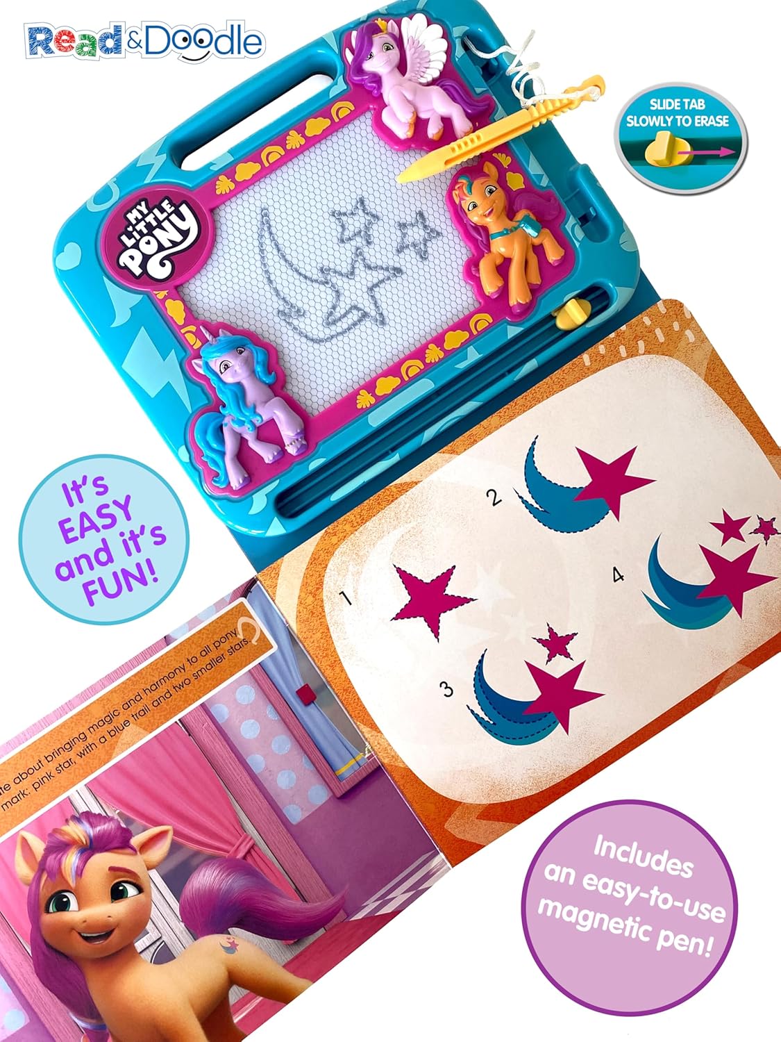 MLP: MYM Read & Doodle Magnetic Drawing Pad 3