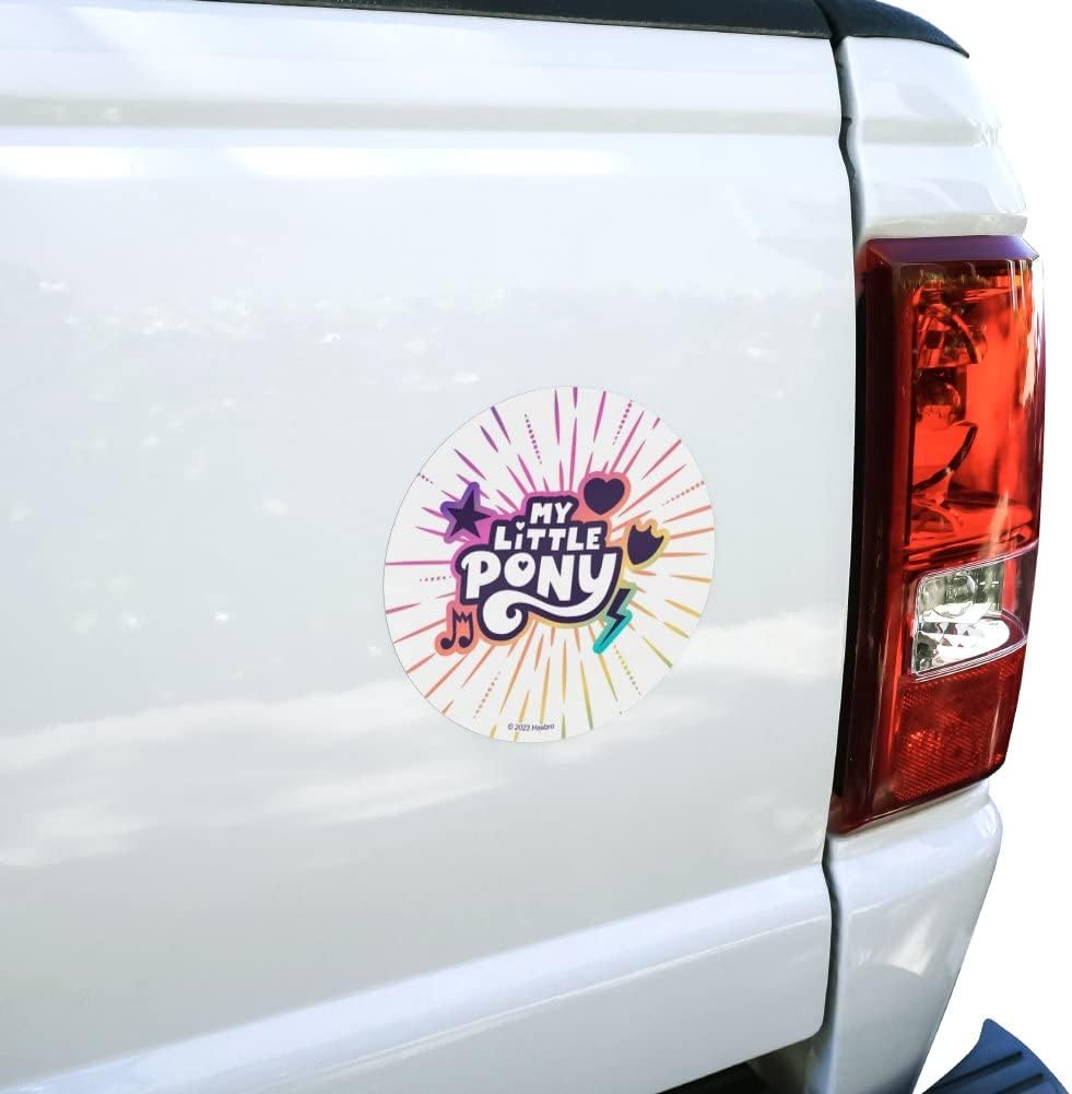 MLP: MYM Logo Automotive Car Window Locker Circle Bumper Sticker 3