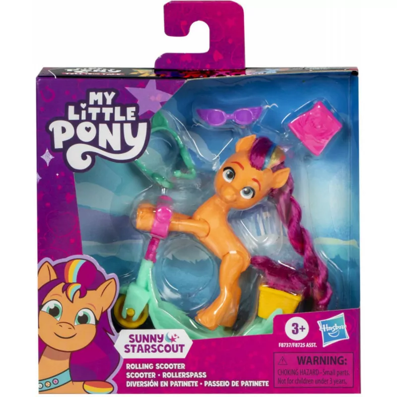 MLP: TYT Sunny Starscout Rolling Scooter Figure Set 1