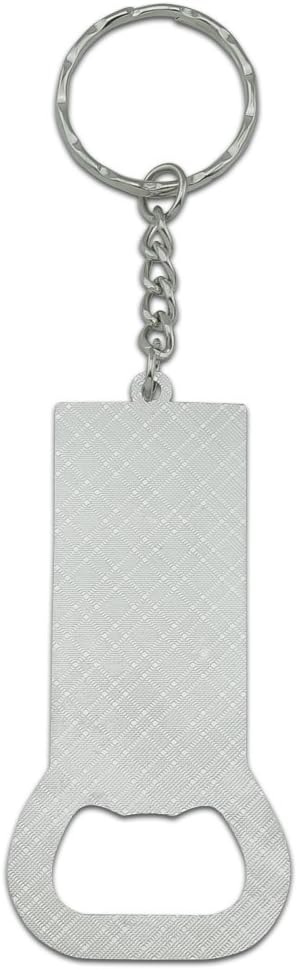 MLP: MYM Logo Keychain Rectangle Chrome Plated Metal Bottle Cap Opener 2