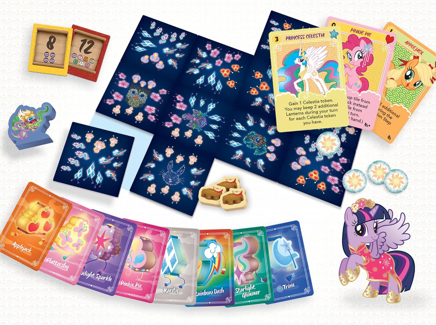 MLP Festival of Lanterns Board & Card Game 2