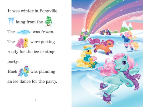 MLP Ponies on Ice (My Little Pony: I Can Read Book 1) Book 2
