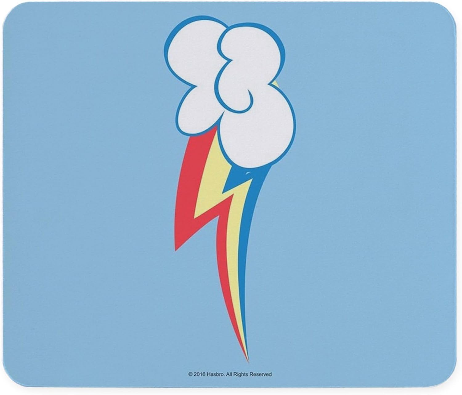 MLP Rainbow Dash Cutie Mark Non-Slip Rubber Mousepad 1