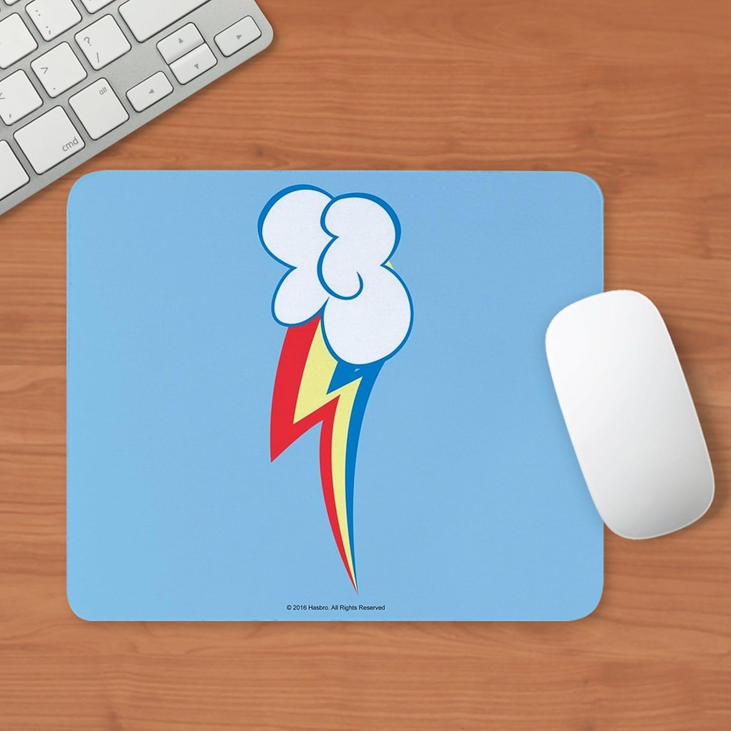 MLP Rainbow Dash Cutie Mark Non-Slip Rubber Mousepad 2