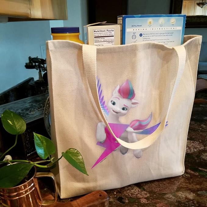 MLP: MYM Zipp Storm Large Grocery Travel Reusable Tote Bag 3