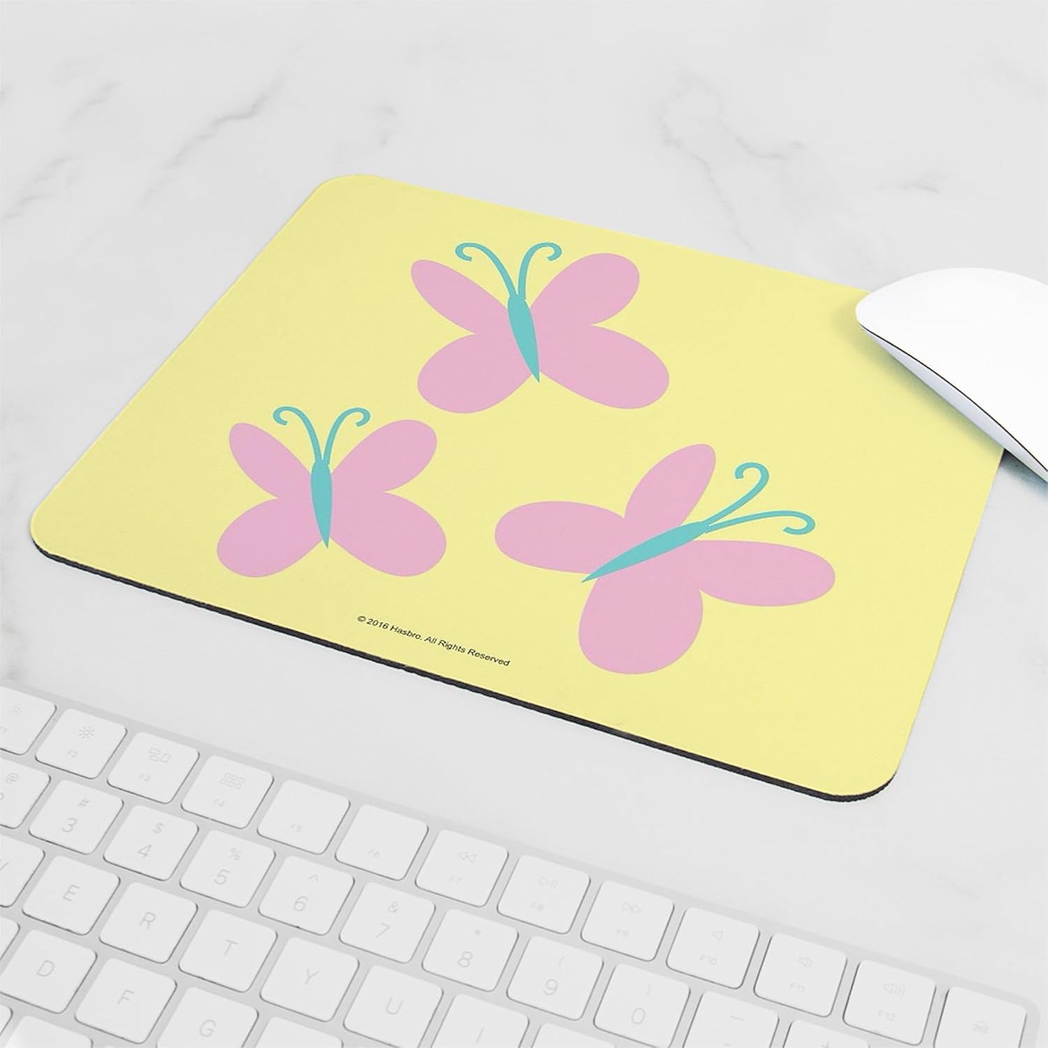 MLP Fluttershy Cutie Mark Non-Slip Rubber Gaming Mousepad 3