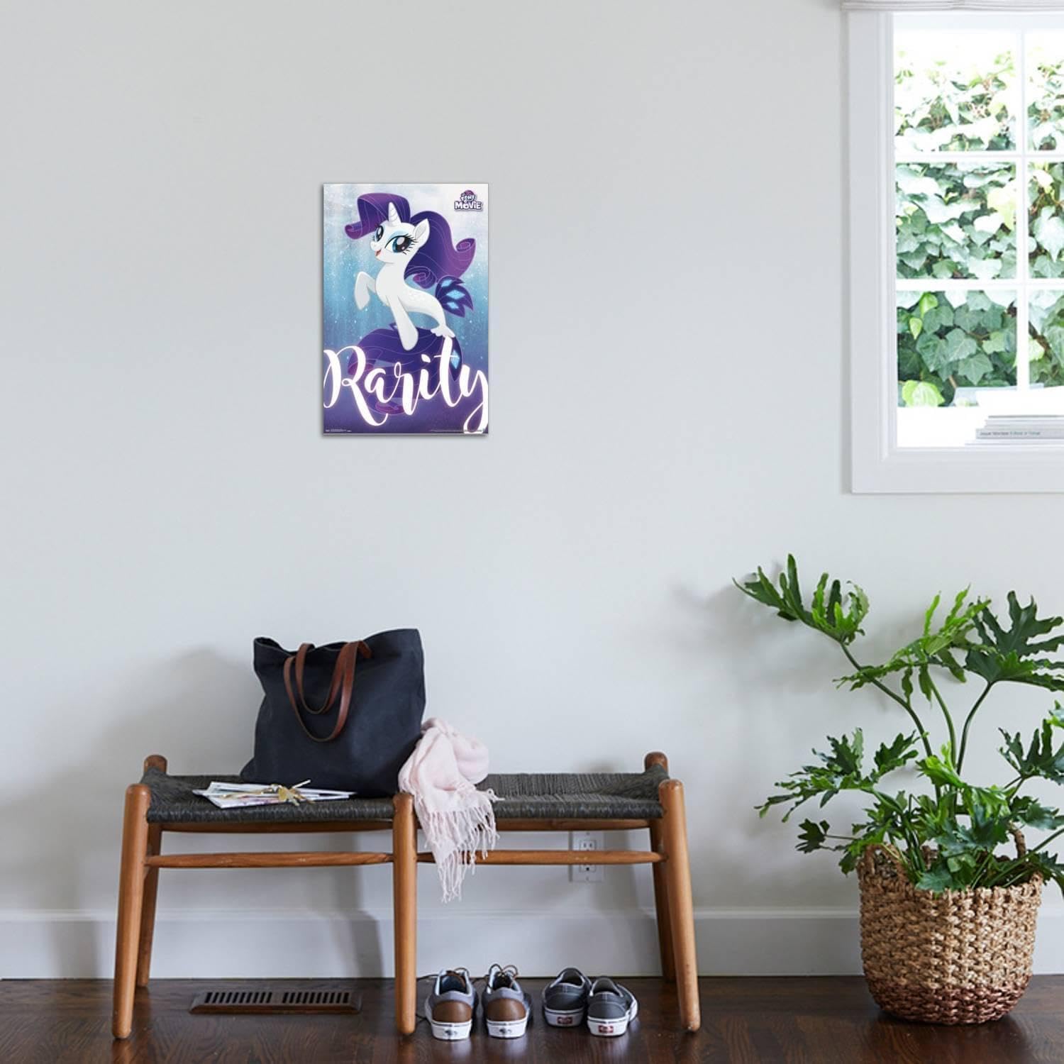 MLP: TM Rarity Sea Pony Stretched Canvas Wall Poster 3
