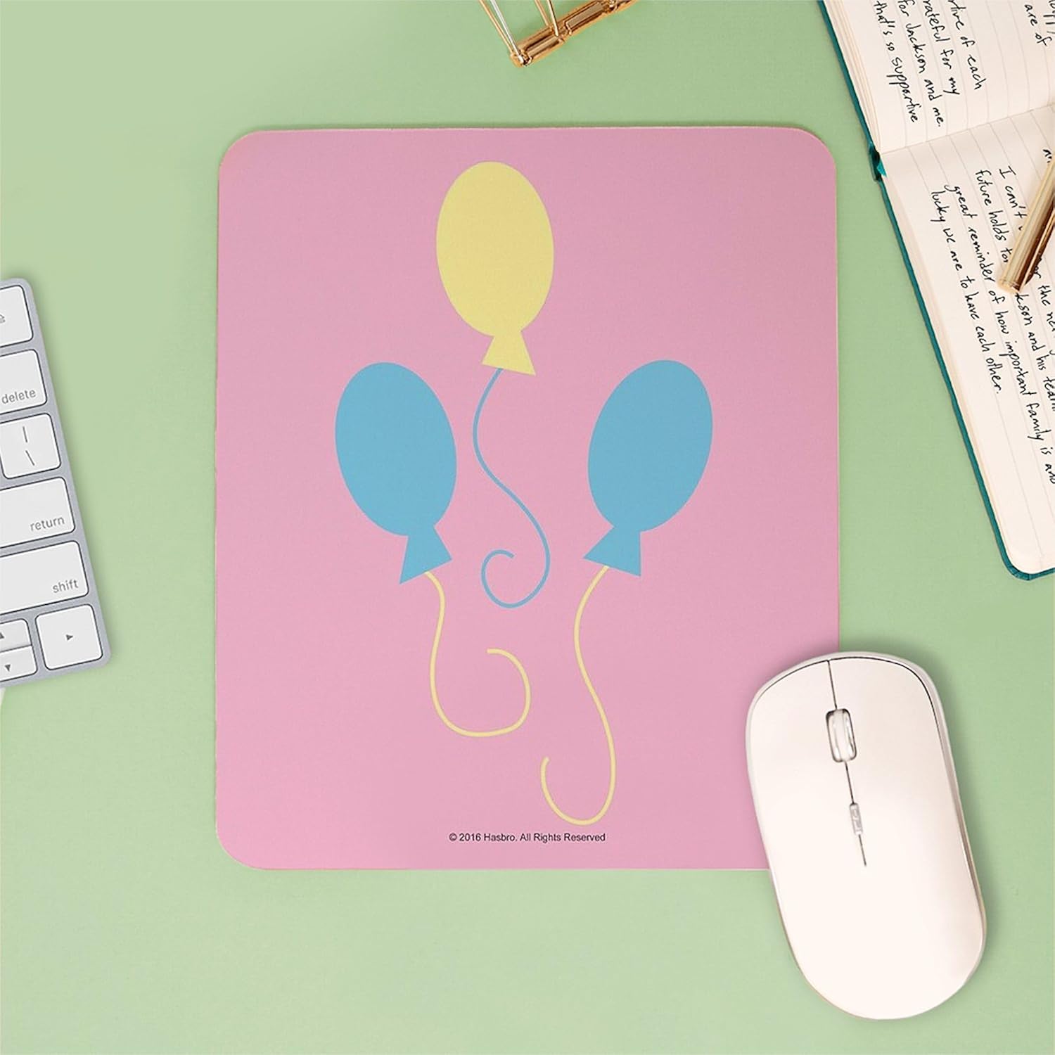 MLP Pinkie Pie Cutie Mark Non-Slip Rubber Gaming Mousepad 2