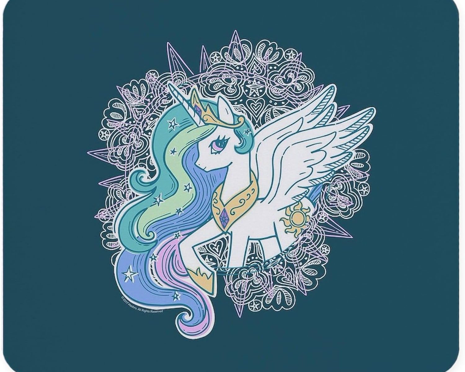 MLP Princess Celestia Non-Slip Rubber Gaming Mousepad 1