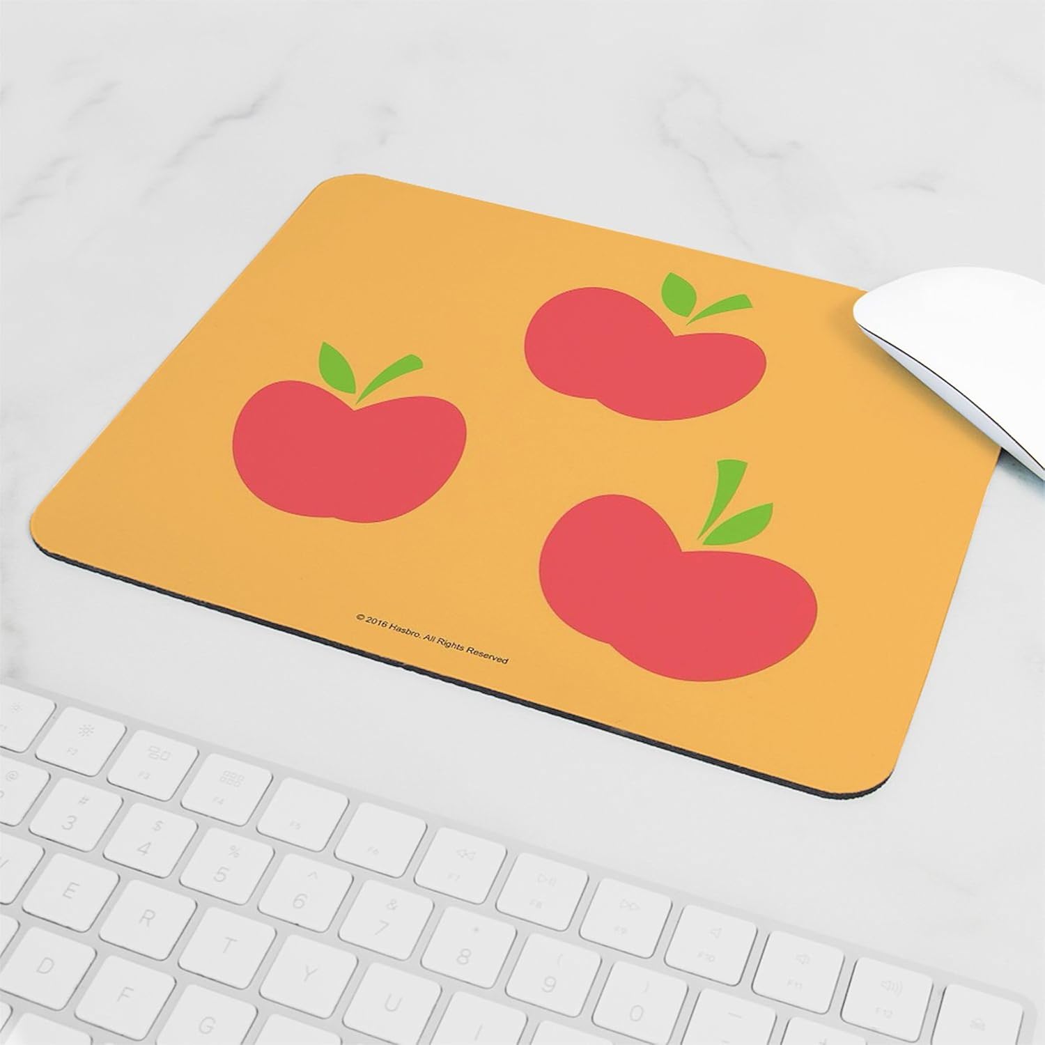 MLP Applejack Cutie Mark Non-Slip Rubber Gaming Mousepad 3