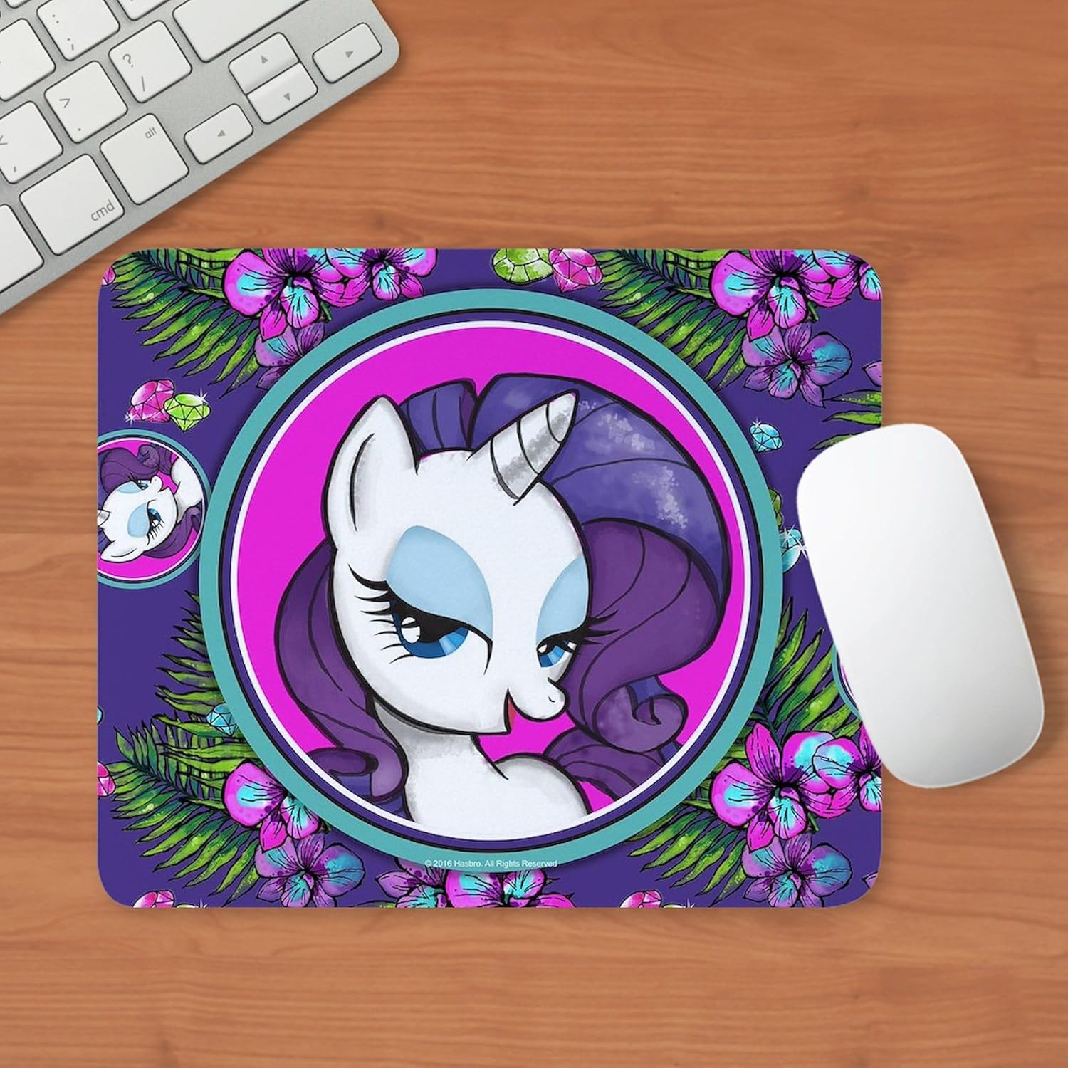 MLP Rarity Tropical Non-Slip Rubber Gaming Mousepad 2