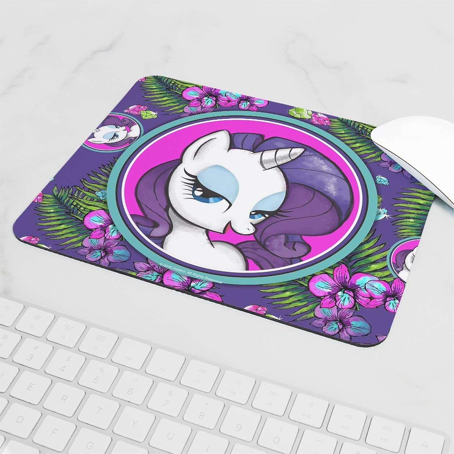 MLP Rarity Tropical Non-Slip Rubber Gaming Mousepad 3