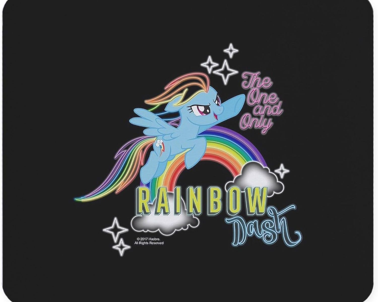 MLP One and Only Rainbow Dash Non-Slip Rubber Gaming Mousepad 1