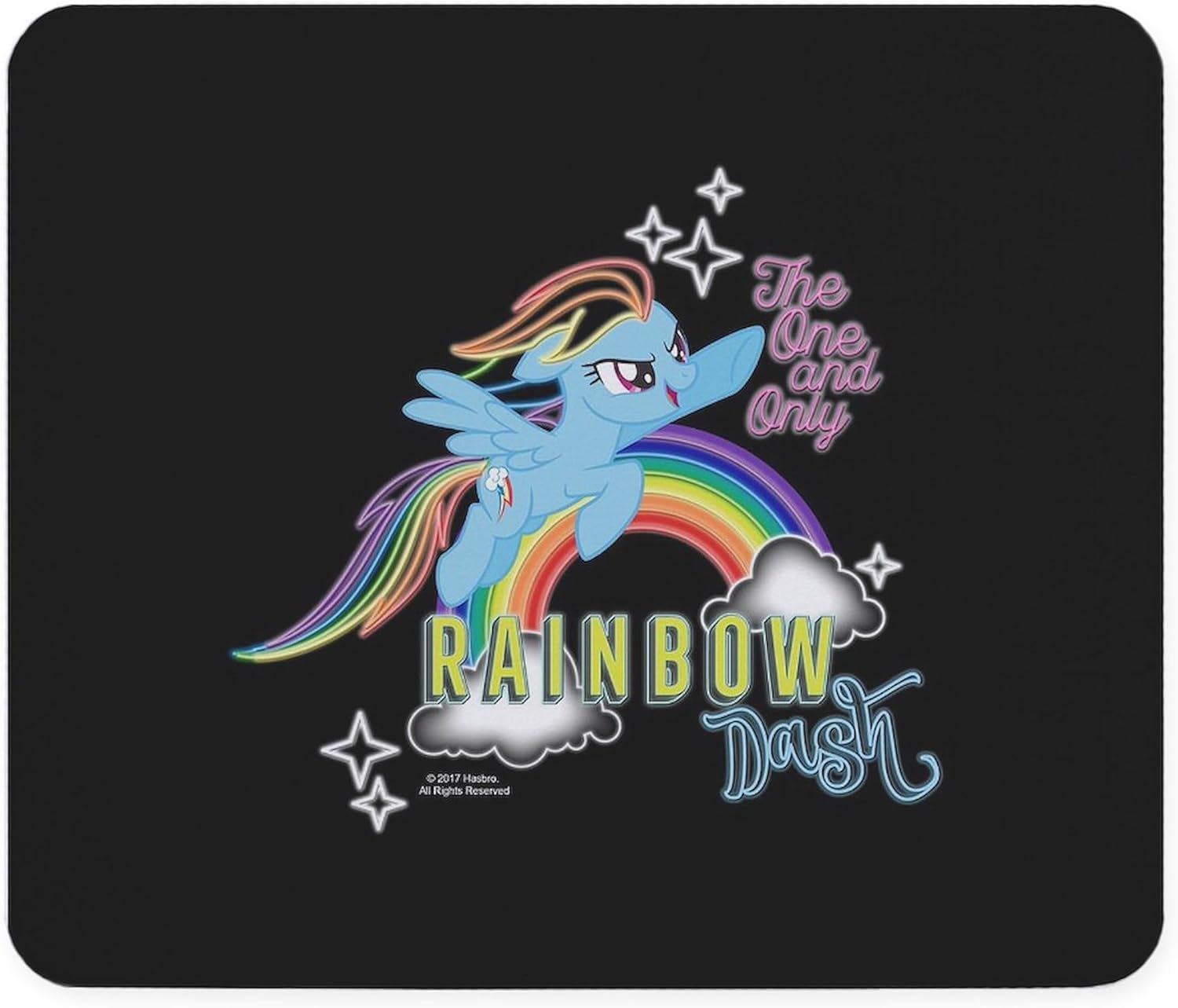 MLP One and Only Rainbow Dash Non-Slip Rubber Gaming Mousepad 1