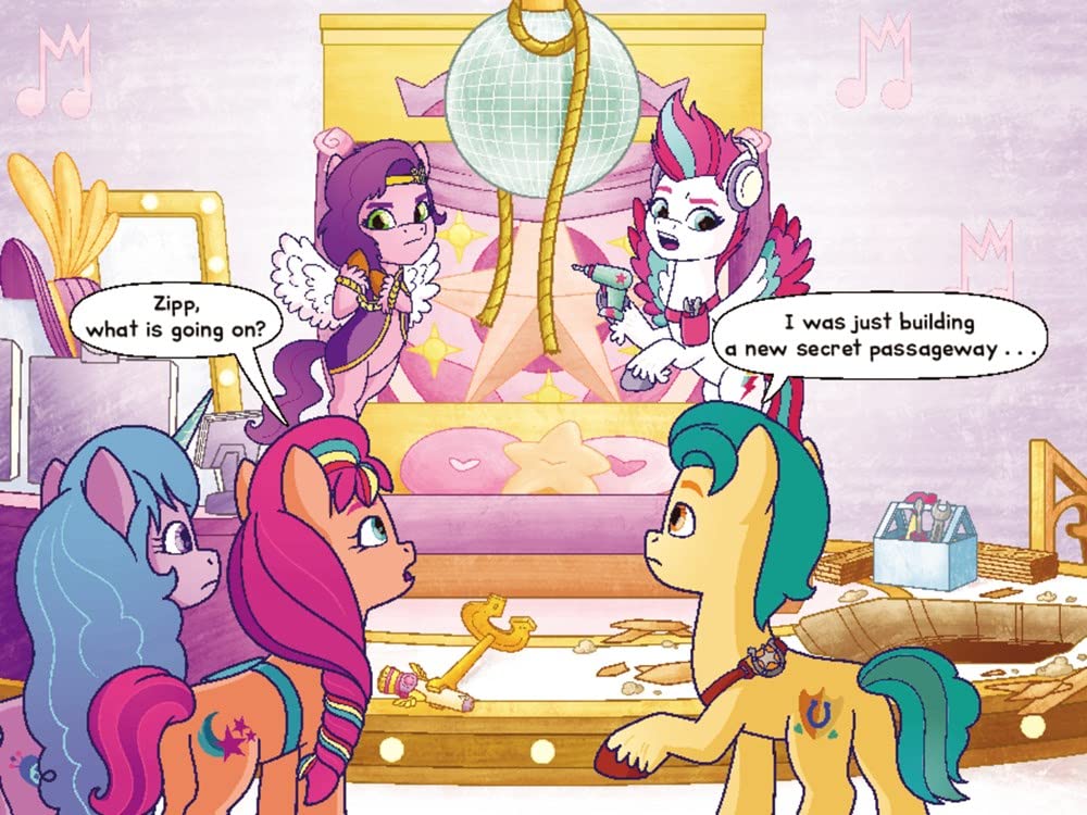 MLP: MYM Sister Switch (I Can Read Comics Level 1, 17) Book 4