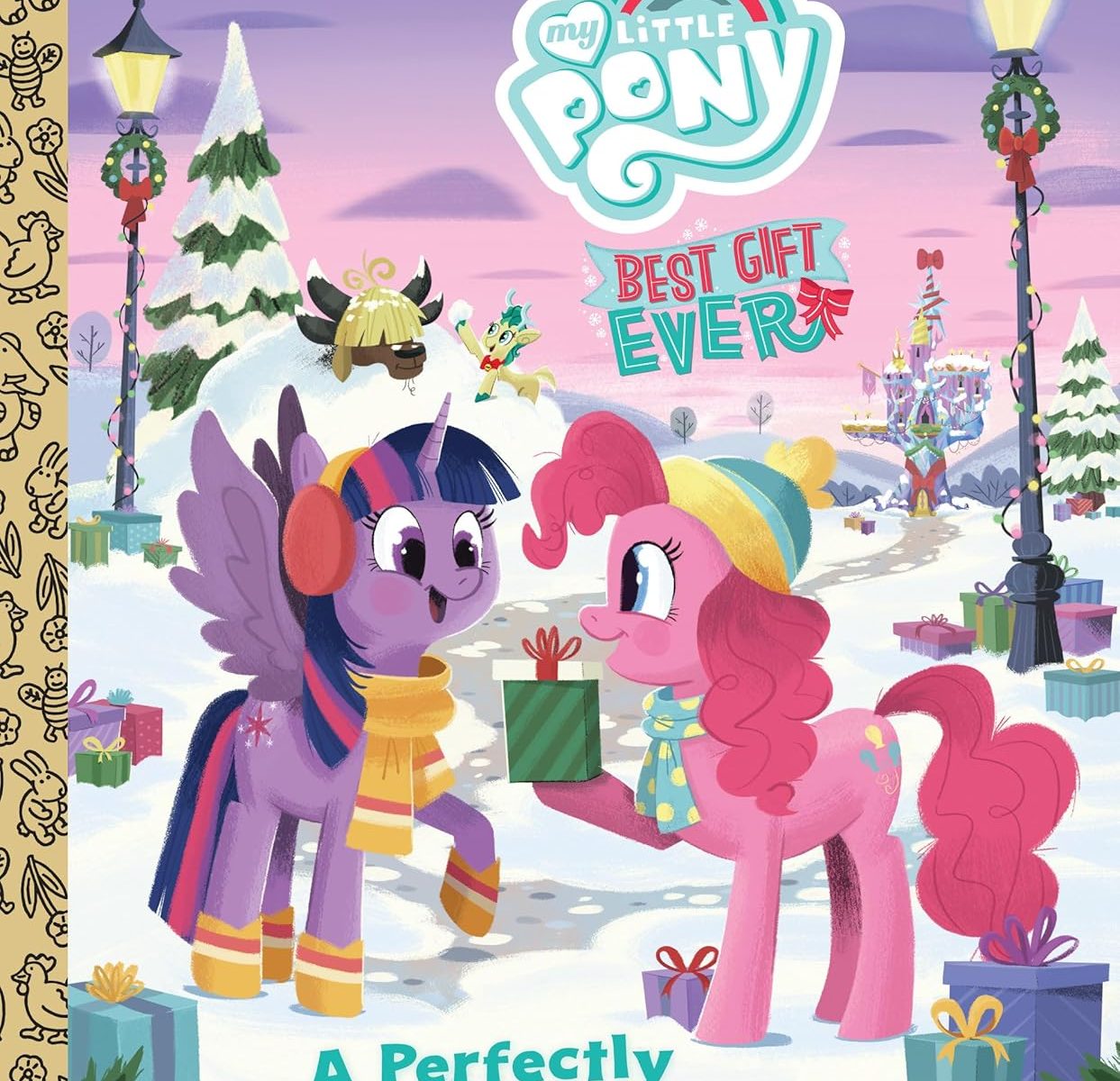 MLP Best Gift Ever: A Perfectly Pinkie Present Little Golden Book
