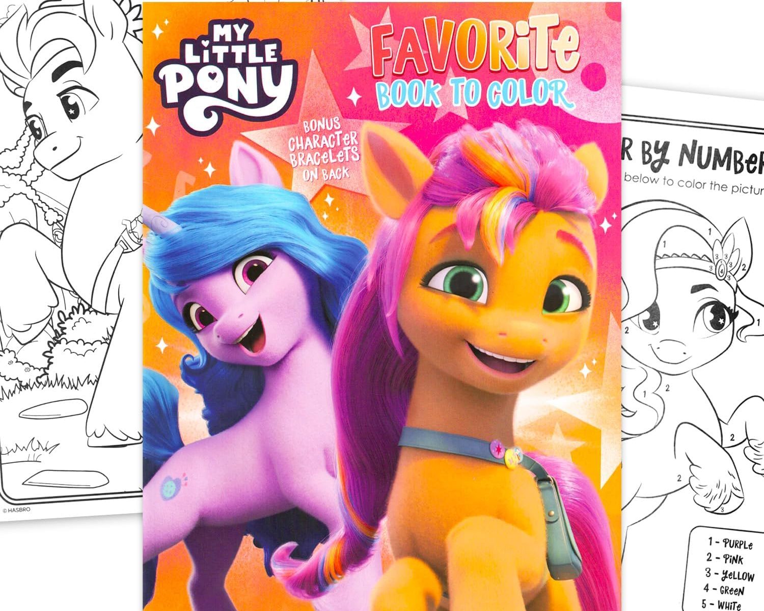 MLP: MYM 32 Page Coloring and Activity Book Set 1
