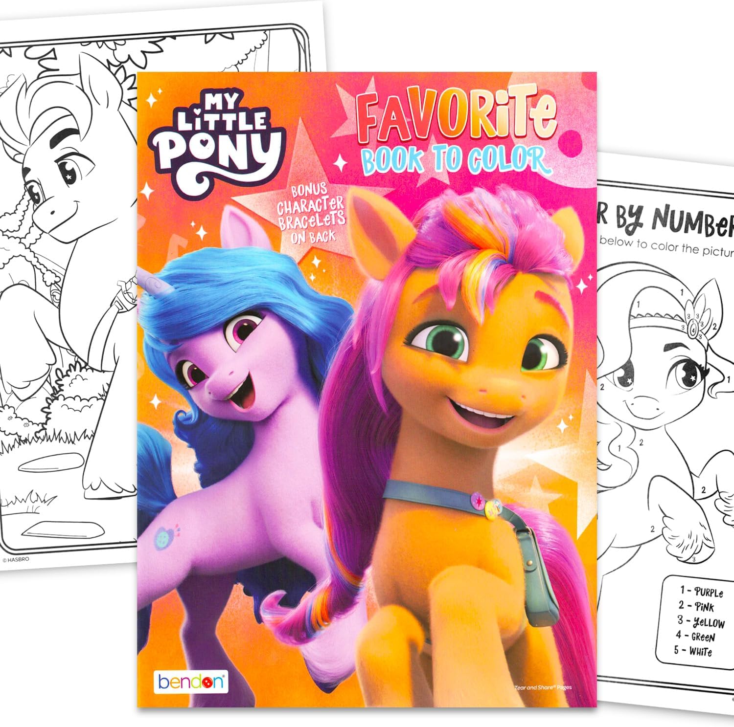 MLP: MYM 32 Page Coloring and Activity Book Set 1