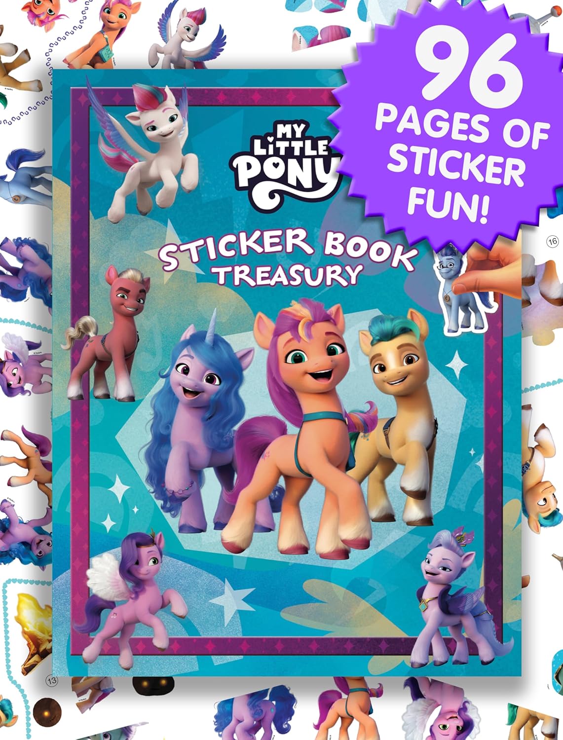 MLP: ANG Sticker Treasury Activity Book 1